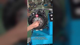 Wysokociśnieniowa prasa hydrauliczna do zaciskania węży P32NC do węży elastycznych